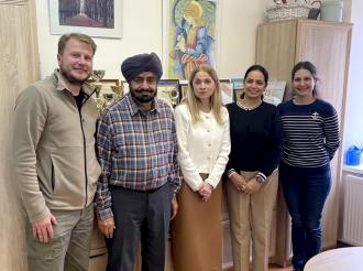 Детскую школу искусств Зеленоградска посетила делегация из Индии