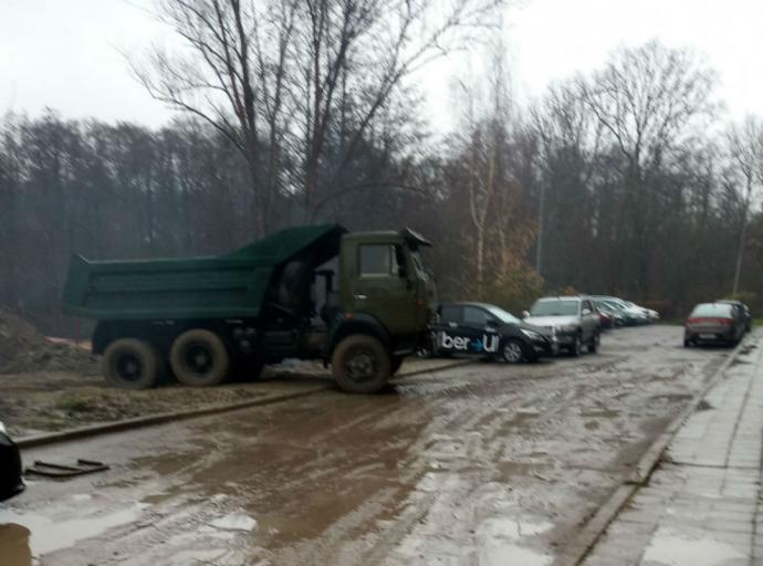 Благоустройство около нового детсада