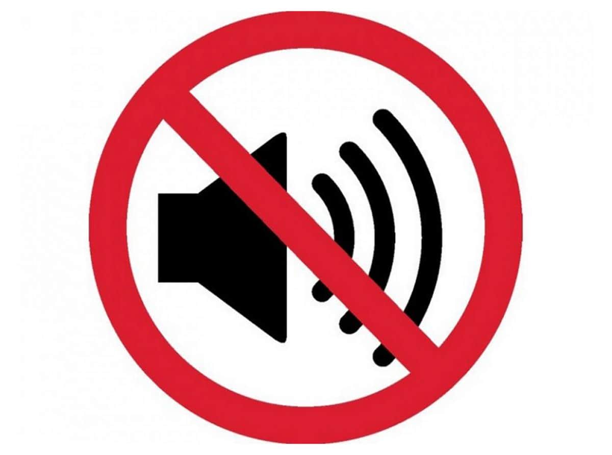 Знак Запрещающий Шуметь