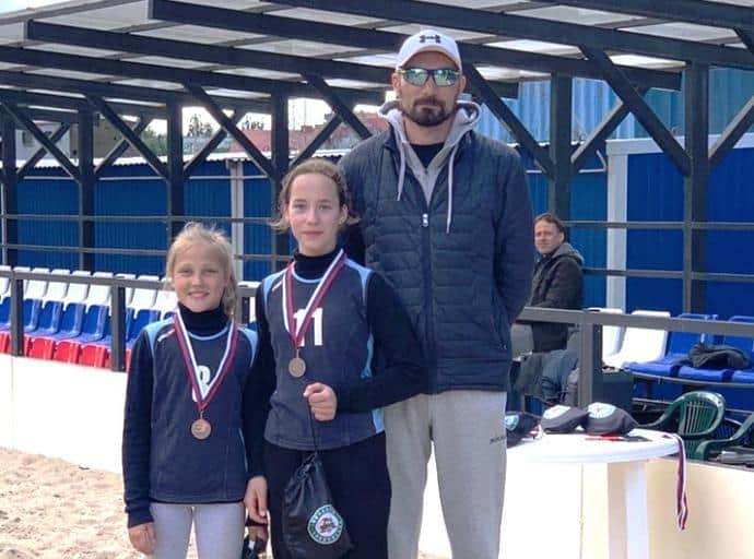 Юные волейболистки Зеленоградска завоевали бронзу