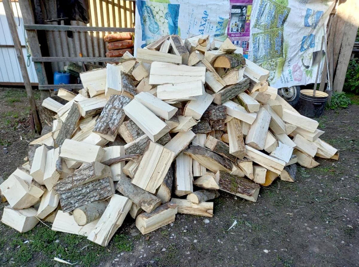 Доставка дров для семей участников СВО