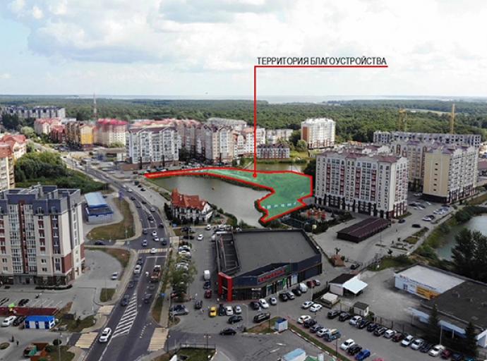 В Зеленоградске разработана концептуальная схема благоустройства территории между двумя обводненными карьерами