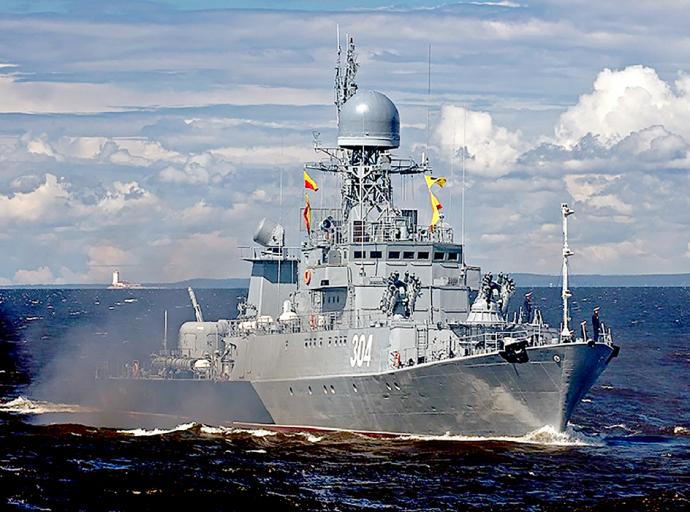 Вблизи побережья Калининградской области прошли учения Балтийского флота