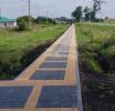 В Каштановке завершено строительство новой прогулочной дороги