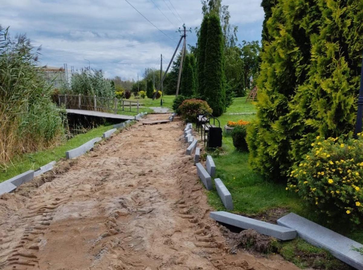 В поселке Коврово начинается благоустройство территории вокруг водоёма