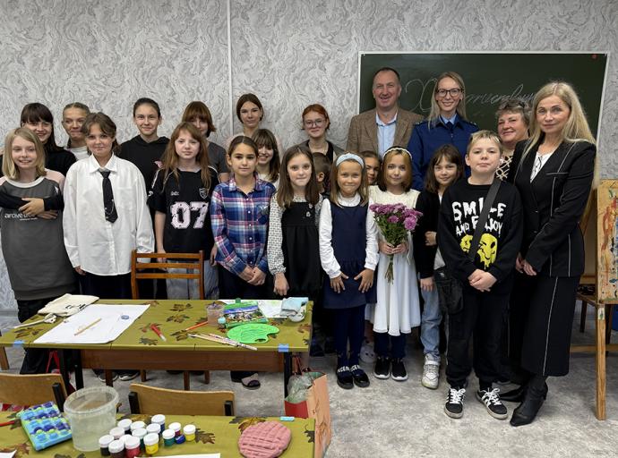 Выездной класс ДШИ, пожарная безопасность и субботник