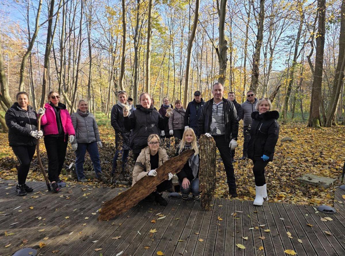 Окружной флешмоб чистоты