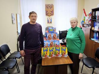 1500 новогодних подарков от муниципалитета получили юные жители Зеленоградского округа