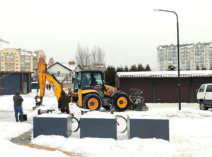Уборка снега и безопасность пешеходов