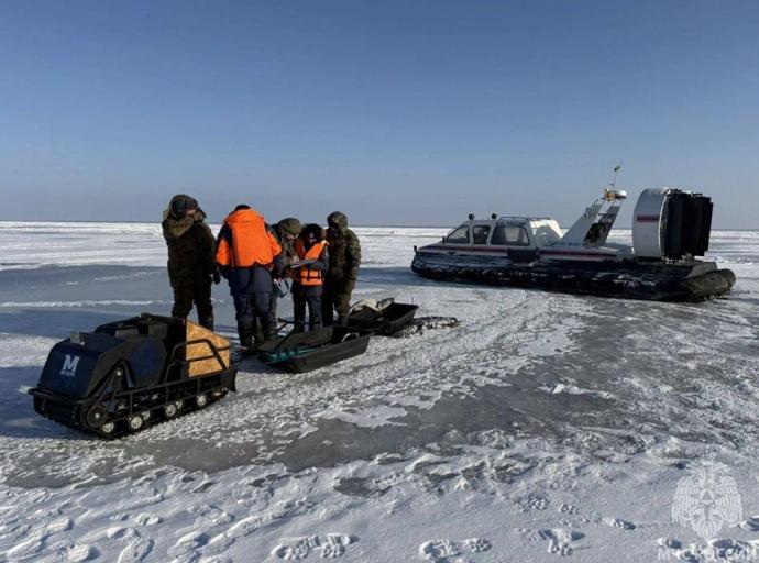 В регионе продолжается мониторинг ледовой обстановки