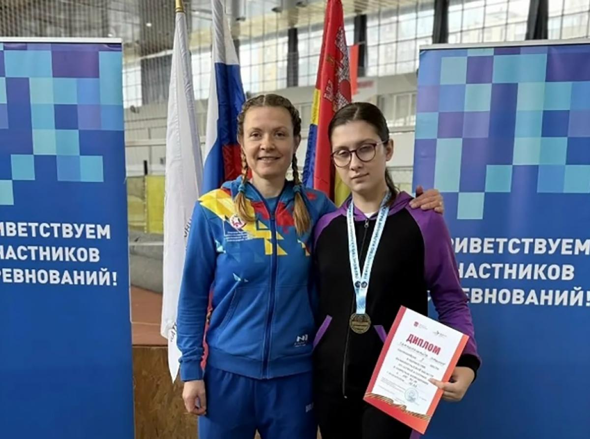 Семиклассница Переславской средней школы завоевала золото в областном первенстве