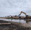В районе устья реки Алейка продолжаются аварийно-восстановительные работы