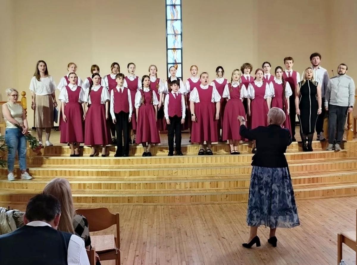 В Калининграде состоялся отчетный концерт Образцового хора «Глория»
