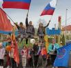 Жители западного микрорайона Зеленоградска провели патриотическое мероприятие к 81-летию Победы