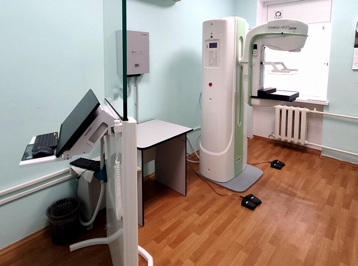 В больнице Зеленоградска восстановлена работа маммографического аппарата