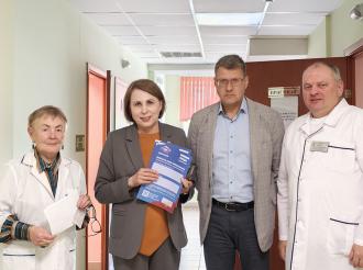 Заместитель председателя Законодательного Собрания области Лариса Швалкене приехала с рабочим визитом в Зеленоградск