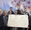 В Доме культуры посёлка Кумачёво собрали карту-пазл в честь 80-летия Калининградской области
