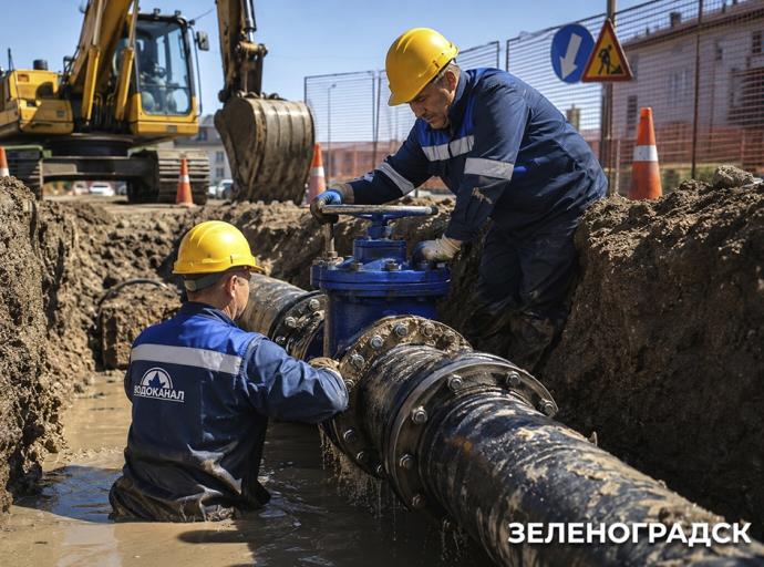 Временное отключение водоснабжения 23 июля