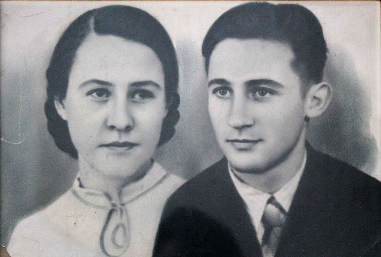 Павел Романович и Анна Васильевна Чегринец